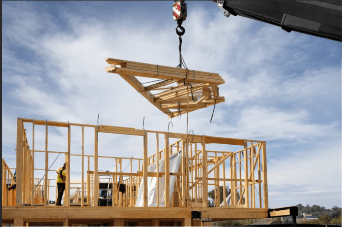 Construction — ground floor framing